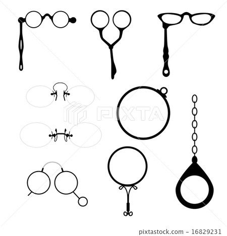 Monocles, Pince-Nez, Lorgnette. 16829231