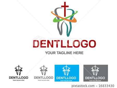 Illustration of dental logo design Illustration of dental logo design 16833430