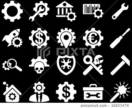 Settings and Tools Icons Settings and Tools Icons 16833478