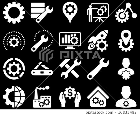 Settings and Tools Icons Settings and Tools Icons 16833482