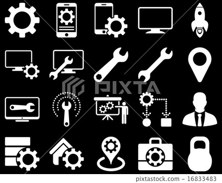 Settings and Tools Icons 16833483