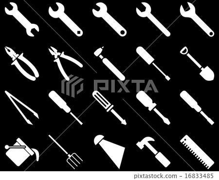 Equipment and Tools Icons Equipment and Tools Icons 16833485