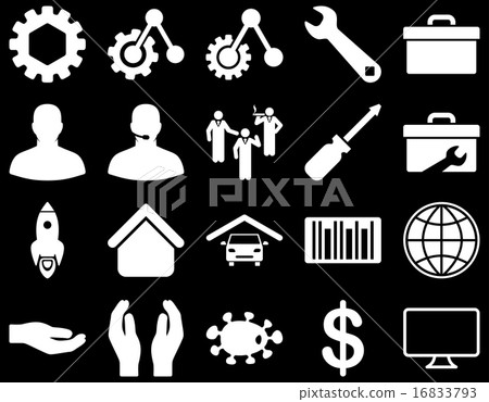 Settings and Tools Icons Settings and Tools Icons 16833793
