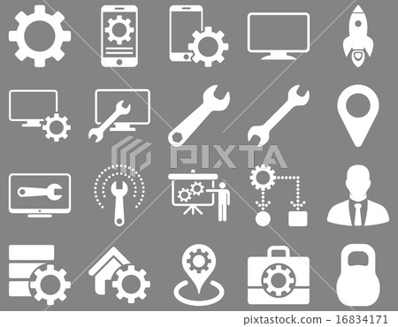 Settings and Tools Icons Settings and Tools Icons 16834171