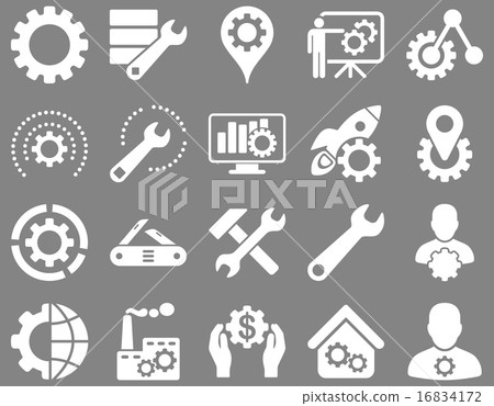 Settings and Tools Icons 16834172