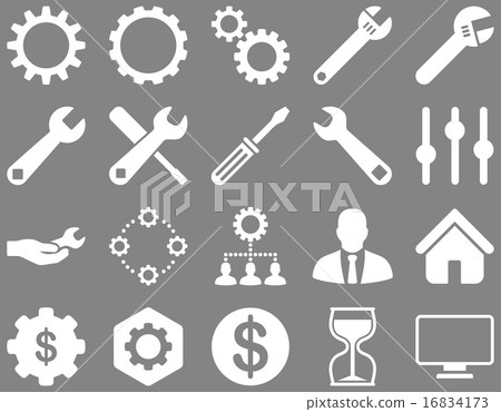 Settings and Tools Icons 16834173