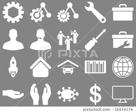 Settings and Tools Icons 16834174