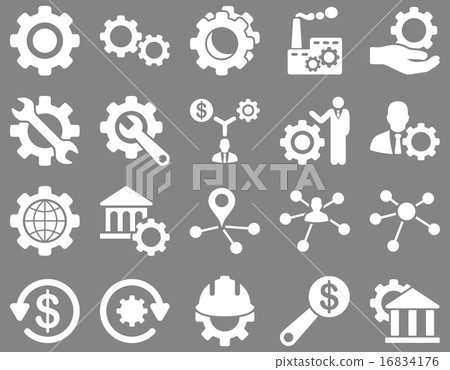 Settings and Tools Icons 16834176