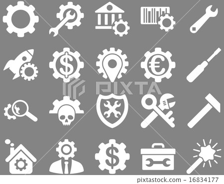 Settings and Tools Icons 16834177