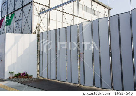 Construction vehicle entrance Construction vehicle entrance 16834540