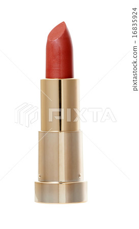 Nude color Lipstick in golden container Nude color Lipstick in golden container 16835924