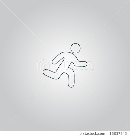 Running icon Running icon 16837343