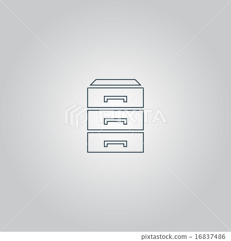 chest of drawers icon chest of drawers icon 16837486