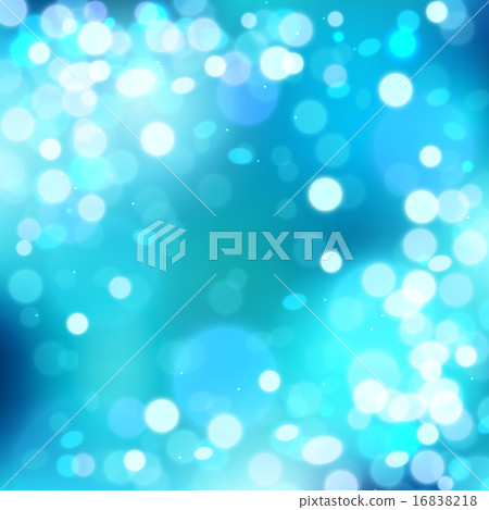 Summer magical background with blurred bokeh lights and place for text.  16838218