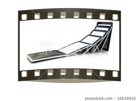 dynamics of the fall of the phone. The film strip 16839910