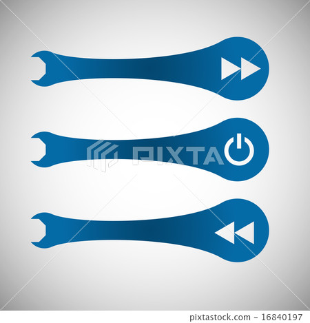 Vector tools color set eps Vector tools color set eps 16840197