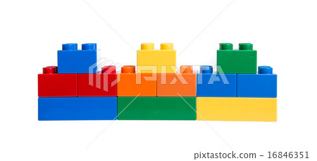 Plastic building blocks Plastic building blocks 16846351