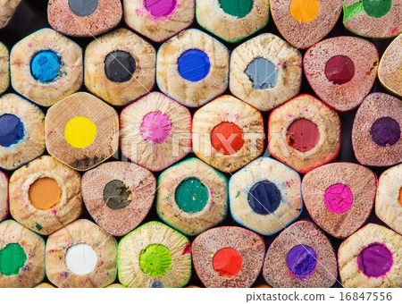 Color pencils close-up photo Color pencils close-up photo 16847556