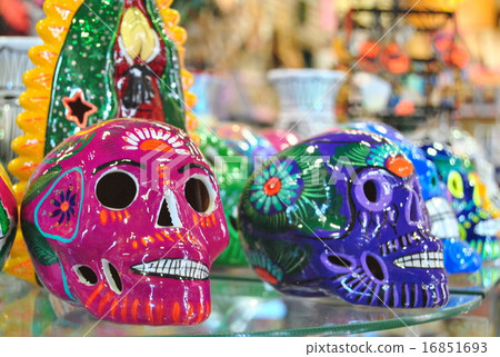 墨西哥頭骨配件 16851693