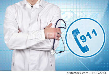 doctor with stethoscope doctor with stethoscope 16852781
