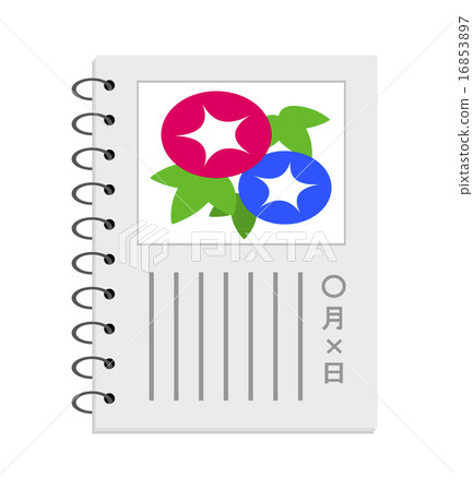 Observation diary of morning glory 16853897