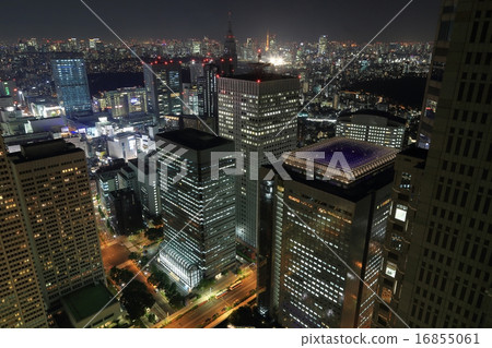 Tokyo night view 16855061