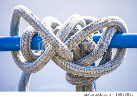 Mooring line of a trawler Mooring line of a trawler 16856085