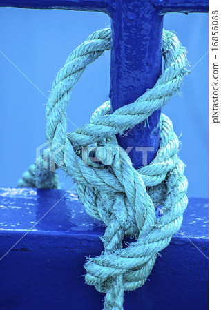 Mooring line of a trawler 16856088