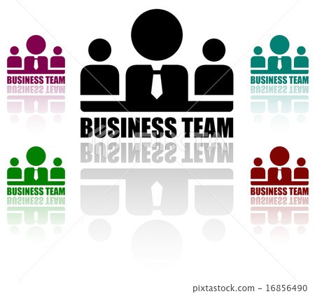 business team icons set business team icons set 16856490