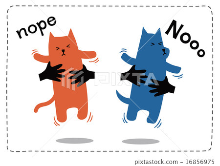 Cats and dogs disliking hugging Cats and dogs disliking hugging 16856975