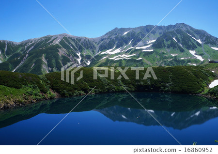 Tateyama Kurobe alpine route - Mikuri koi pond Tateyama Kurobe alpine route - Mikuri koi pond 16860952