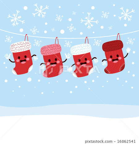 Christmas Stockings Winter 16862541