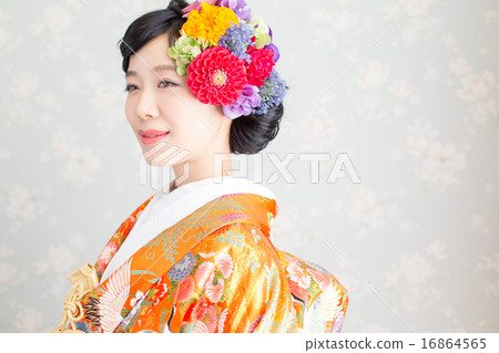 婚禮 頭飾 和式婚禮 16864565