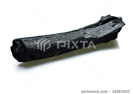 Bincho charcoal with white background 16865003