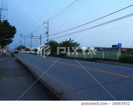 Maebashi Furukawa Line (150 m west of the driving school in Gunma) N System 16867932