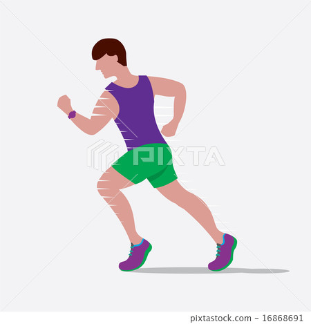 Speedy Male Runner Speedy Male Runner 16868691