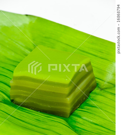 Thai layer sweetmeat, Thai dessert Thai layer sweetmeat, Thai dessert 16868794