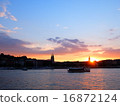 Sunset glow of the Danube 7 16872124