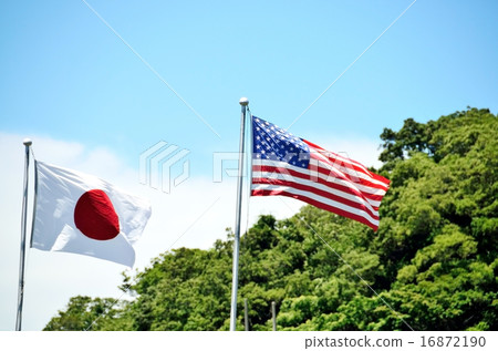 Hinomaru and the Star and Space flag 16872190