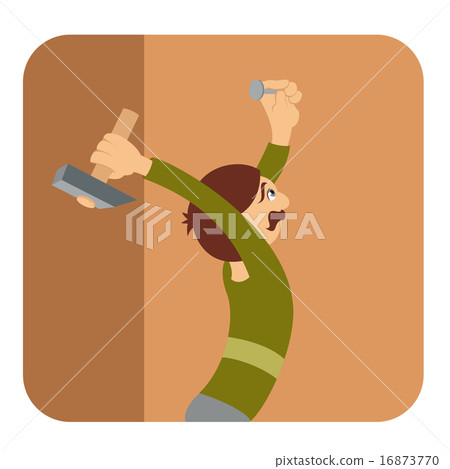 Father and hammer Father and hammer 16873770