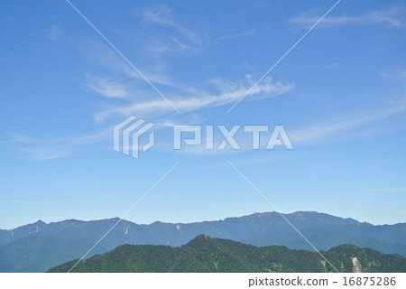 從Oobakekehara Kobushi嶺的Omine山 16875286