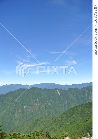 從Oobakekehara Kobushi嶺的Omine山 16875287