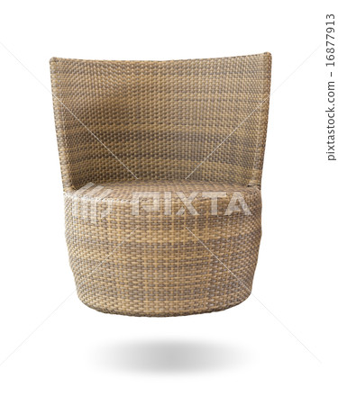 sofa furniture weave bamboo chair on white background sofa furniture weave bamboo chair on white background 16877913
