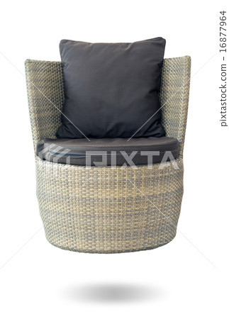 sofa furniture weave bamboo chair on white background sofa furniture weave bamboo chair on white background 16877964