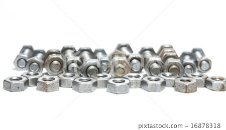 nut and bolts for equipment industrial background nut and bolts for equipment industrial background 16878318