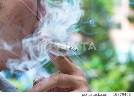 Smoking cigarette 16879466