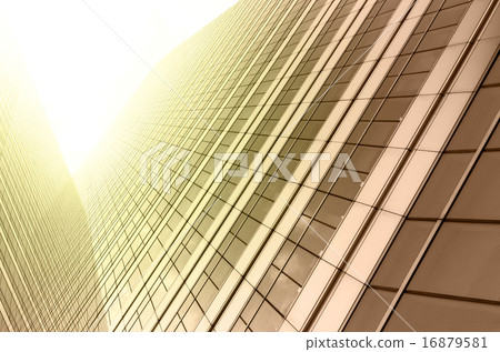 Modern business building glass of skyscrapers, Business concept 16879581