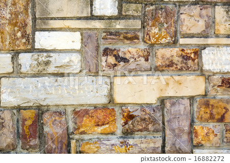 photo of an old brick wall close up shot photo of an old brick wall close up shot 16882272