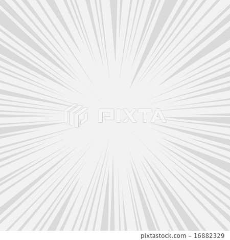 Comics Radial Speed Lines graphic effects. Vector 16882329