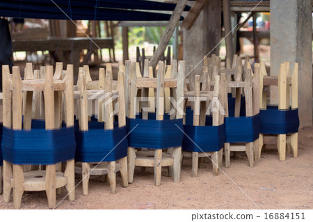 Reel thai natural indigo dye Reel thai natural indigo dye 16884151